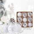 thumbnail image 1 of 50% off Clearance Christmas Ornament Hanging Ball Assorted Pendants Shatterproof Tree Ornaments Decorations In A Reusable Hand-Help Gift Box Ideal For Xmas,Party, 1 of 8