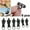 Black, variant on Universal Zip Repair Replacement Kit. 3 Sizes 6 Pieces No Tools Zip Fixers