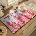 thumbnail image 5 of Costeam Christmas Placemats, Heat Insulation Table Mats for Dinner, Washable Kitchen Table Mats, Santa Pattern Restaurant Decoration for Holiday Home Party, 5 of 6
