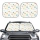 thumbnail image 2 of Fotbe Dandelion Juego de 2 Piezas de Parasoles para Parabrisas | Bloqueador Solar para Auto | Accesorios Plegables para Protección Solar Interior-Small, 2 of 6
