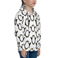 thumbnail image 3 of Daiia Lovely Penguin for Boys Fashion Hoodies & Sweatshirts with Kangaroo Pocket,Hooded Sweatshirt for Kid, Breathable& Moisture Wicking-Large, 3 of 6
