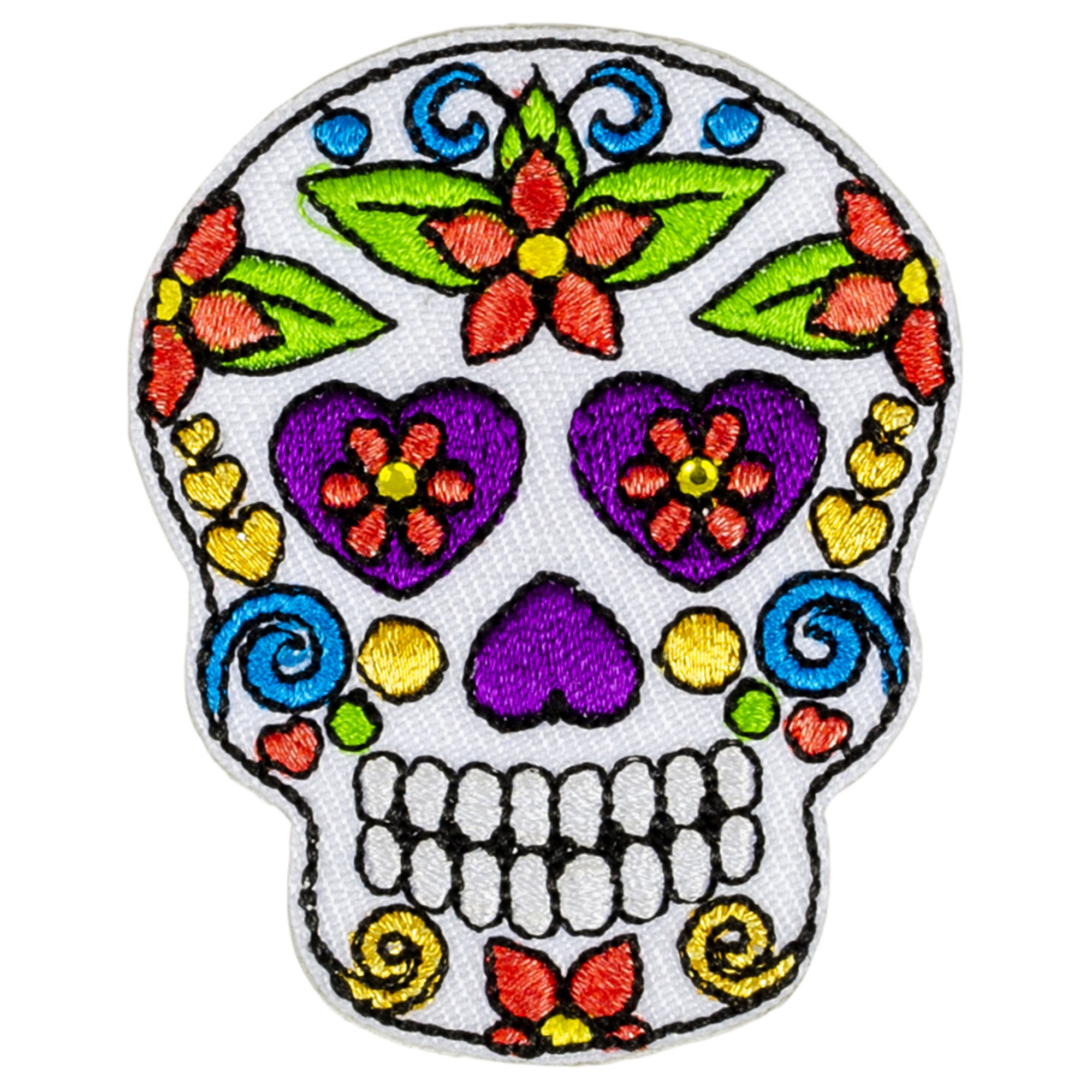Create It Skull Peel and Stick/Iron-on Applique Skull - Walmart.com