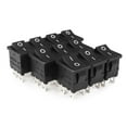 thumbnail image 5 of 10Pcs AC 12A/125V 10A/250V DPST 4P 2 Position I/O Boat Rocker Switch, 5 of 5
