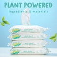 thumbnail image 2 of Toallitas para bebés Kinder by Nature de origen vegetal 100% biodegradables, 2 of 7