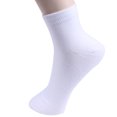 thumbnail image 3 of Men Cotton Socks Gray/Black/White Casual Athletic Thin Quarter/Ankle lot 12 Pairs Size: 9-11, 3 of 5