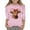 Pink, variant on XEGLSBU Shirts for Girls 7-8 Years Old Girls' Fashion T Shirt with Cropped Sleeves for Valentine's Day. Blue Size 7-8 Years