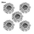 thumbnail image 2 of ievspot 5Pcs Aluminum Foil Hair Heat Hat Reusable Hot Oil Treatment Deep Conditioning Heating Processing Hair Care Hat, 2 of 8