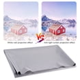 thumbnail image 4 of ZheElen Projector Screen Curtain Metal Anti-Light Projectors Fabric Punching Free Projection Reflective Cloth for Hotel Outdoor 72inch/16:9/Box, 4 of 9