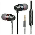 thumbnail image 1 of Auriculares internos de alta resolución con micrófono Auriculares para juegos con cancelación de ruido $ Auriculares internos con cable de cancelación de ruido de alta resolución con micrófono Ormromra HMKY120, 1 of 7