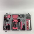 thumbnail image 5 of SENBORYSUN Power drills, 58pc Pink 8V USB Electric Power Cordless Drill Driver and Womens Ladies Home DIY Tool Kit Set, 5 of 9