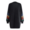 thumbnail image 5 of Vedolay Womens Cardigan Sweaters Casual Lightweight Knit Cardigan Sweaters of Female Black,XL, 5 of 5