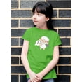 thumbnail image 2 of Cute Lamb W Ghost T-Shirt Juniors -Image by Shutterstock,  Small, 2 of 4