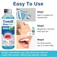 thumbnail image 3 of 3-PACK Tonsil Stone Mouthwash, Tonsil Stone Remover, Oral Rinse Liquid, &nbsp;Fight Bad Breath & Relieve Dry Mouth, 3 of 5