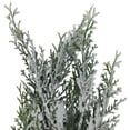 thumbnail image 2 of Allstate 77" Snowed Cedar Twig Artificial Christmas Garland, 2 of 4
