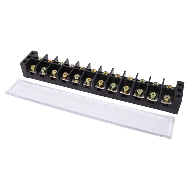 Bloque de terminales ANGGREK Resistente duradero 600 V fácil cableado bloque de tira de terminales para puente