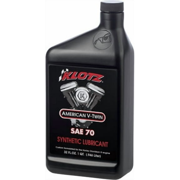Klotz Oil KH-70 V-Twin Synthetic Motor Oil - 70W - 1qt.