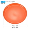 thumbnail image 2 of Unique Bargains Flying Disc 9 Inch 65 Gram Sport Training Disk, Orange, White, 2 Pack, 2 of 6