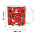 thumbnail image 2 of Fwttom Christmas Mugs - Ceramics Christmas Coffee Mugs with Adorable 3D Patterns, Exquisite Coffee Cups Xmas Holiday Gifts for Family Friends, 2 of 5