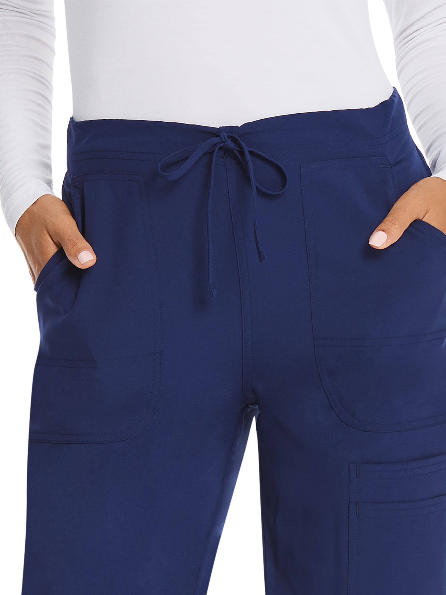 Scrubstar Women's Core Essentials Drawstring Cargo Scrub Pant, Sizes XS-3XL