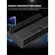 thumbnail image 2 of Ndcxsfigh Adaptador Conector Fuente Alimentación ATX Placa Base PC 24 Pines A 90 Grados DIY, 2 of 9