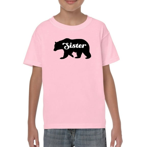 Sister Bear T-Shirt Juniors -Smartprints Designs,  Medium
