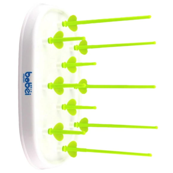 de biberones para bebés/secado/drenaje/soporte de almacenamiento para estante de escurridor Verde Zulema Estante de secado de botellas