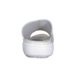 thumbnail image 4 of PEERAGE Lois (LS08032) Women Extra Wide Width Classic Leather Slides White 10, 4 of 6