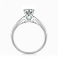 thumbnail image 3 of 2.10 Cts Round Cut Moissanite Ring, Certified Round Moissanite Wedding Ring Round Engagement Ring Round Cut Ring Round Promise Ring for Her, 3 of 5