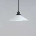 thumbnail image 3 of 11412BKWT Maxim Lighting Oslo - 1 Light Medium Pendant     -Traditional Installation, 3 of 4