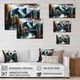thumbnail image 4 of Designart Lake House Scenery In Fall II Canvas Wall Art, 4 of 5