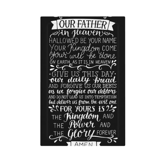 Prayer Of The Lord Light Switch Cover Decorator No Device Blank Wall Plate 1-Gang Receptacle Outlet Decor