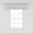thumbnail image 2 of Ambesonne Bibliophile Window Valance, Cartoon Books Drawing, 54" X 12", Pale Taupe and Multicolor, 2 of 3