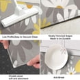 thumbnail image 3 of Gray Daisy Flower Yellow Blooms Pattern Kitchen Rug Mat,Kitchen Runner Rugs Non Skid Washable,Decorative Kitchen Floor Mats for Kitchen,Sink,Laundry,17"X47", 3 of 5