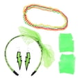thumbnail image 1 of BEADCEST 1 Set Copper Bracelet for Cosplay Light Green Lace Women Accessories, 1 of 7