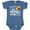 Indigo, variant on Inktastic Uncle's Little Football Fan Boys or Girls Baby Bodysuit
