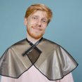 thumbnail image 2 of OULII Professional Hair Coloring Cape for Barber Shop Adults 1Pcs Grey PVC, 2 of 7