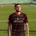 thumbnail image 6 of Zimjoy Men's 2026 Mexico Soccer Jersey Short Sleeve Crew Neck Training Shirt Breathable Sport Casual T Shirt for Soccer Fans Watermelon Red 6XL, 6 of 8