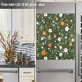 thumbnail image 3 of Yayeee Magnetic Dishwasher Cover for The Front Decoration Home Kitchen Machine Sticker Protector, Green Flowers Pattern, 3 of 6