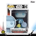 thumbnail image 4 of Funko Luke Skywalker Holograma #615 Glow Star Wars Original Funko El Regreso Del Jedi, 4 of 6