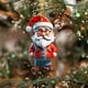thumbnail image 3 of 2024Christmas Santa Claus Snowman Boys Girls Pendant Acrylic Flat Xmas Tree Car Decoration Hanging Ornaments, 3 of 5
