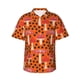 thumbnail image 5 of Camisa hawaiana nueva y divertida con estampado de hongos para hombre, camisas de manga corta, camisas casuales para vacaciones en la playa, camisas de calle con flores para mujer y niño, 5 of 5