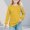 Yellow, variant on NAISIBABY Girls Long Sleeve T Shirt 14T, Crew Neck Pullover Soft Comfy Kids Casual Spring Fall Tops Yellow (5-14T)