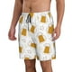 thumbnail image 2 of Fotbe Beer Trajes de Baño Estampados para Hombre, Shorts de Verano de Secado Rápido, Ropa de Playa, Bañadores-Small, 2 of 6