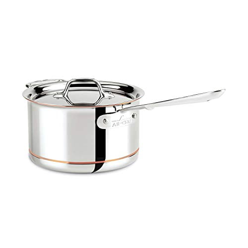 All-Clad 6204 SS Copper Core 5-Ply Bonded Dishwasher Safe Saucepan