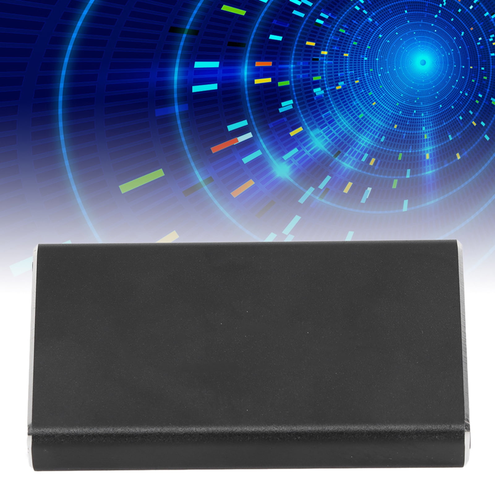 USB3.0 Mobile Hard Disk Box, Aluminum Alloy Fast Data Transmission Easy To Use HDD Enclosure  for Desktops for Laptops