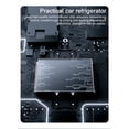 thumbnail image 4 of Nevera portátil para coche Regrigerator 4L Pequeño hogar Silent Cooler Warmer 12V / 110V c Irfora Refrigerador del coche, 4 of 7