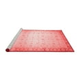 thumbnail image 2 of Ahgly Company Machine Washable Indoor Rectangle Abstract Red Modern Area Rugs, 7' x 10', 2 of 4