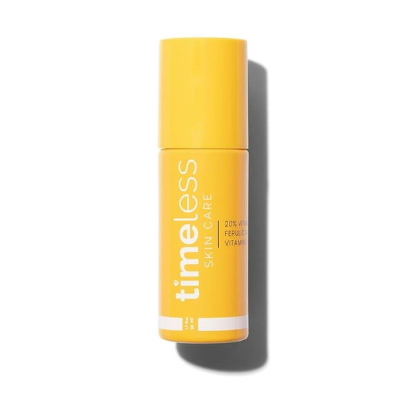 1 fl oz Lightweight, non-greasy formula - Use daily to brighten, restore and repair skin Suitable for all skin types Skincare 20% Vitamin C + E Ferulic Acid Serum - - -