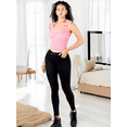 thumbnail image 2 of Blusa Casual Mujer Moderna Tejido Acanalado Stretch, 2 of 5