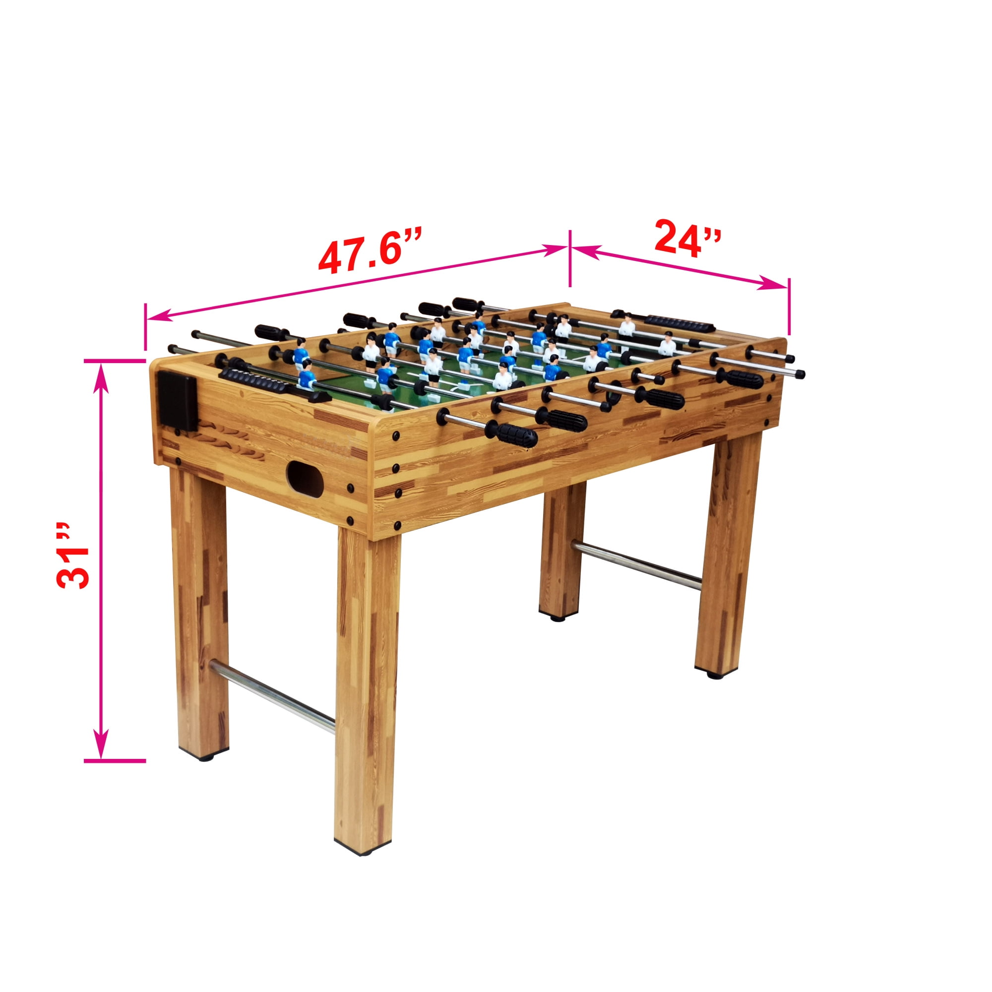 Jopath 47" Foosball Table,Children's Game Table,Table Games for Kids and Adults for Family Game Room